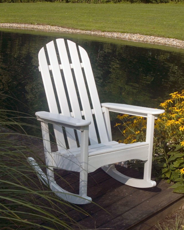 POLYWOOD Rocking Chairs - POLYWOOD Adirondack Rockers