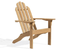 Teak Wood Adirondack Chair