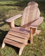 Clarks Lakeview Classic Adirondack Chair (Mahogany)