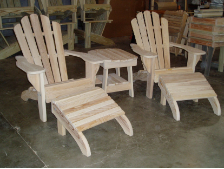 Clarks Katelyn Fanback Adirondack Chair (Cypress)