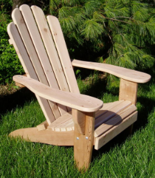 Clarks Katelyn Fanback Adirondack Chair (Red Western Cedar)
