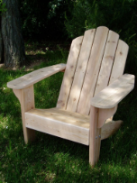 Clarks Original Big Red Classic Adirondack Chair