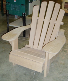 Clarks Charmed Five Slat Adirondack Chair (Cypress)