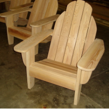 Clarks Lakeview Classic Adirondack Chair (Cypress)